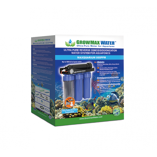 Maxquarium 000 PPM - RO System + De Ionization 1000L Per Day - National Greenhouse
